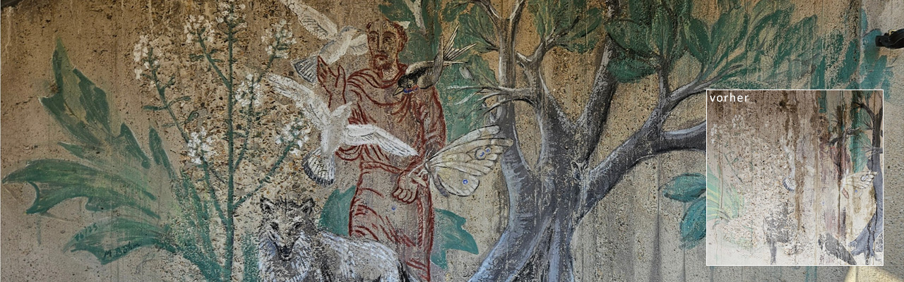 Franziskus am Kindergarten (Gemälde)